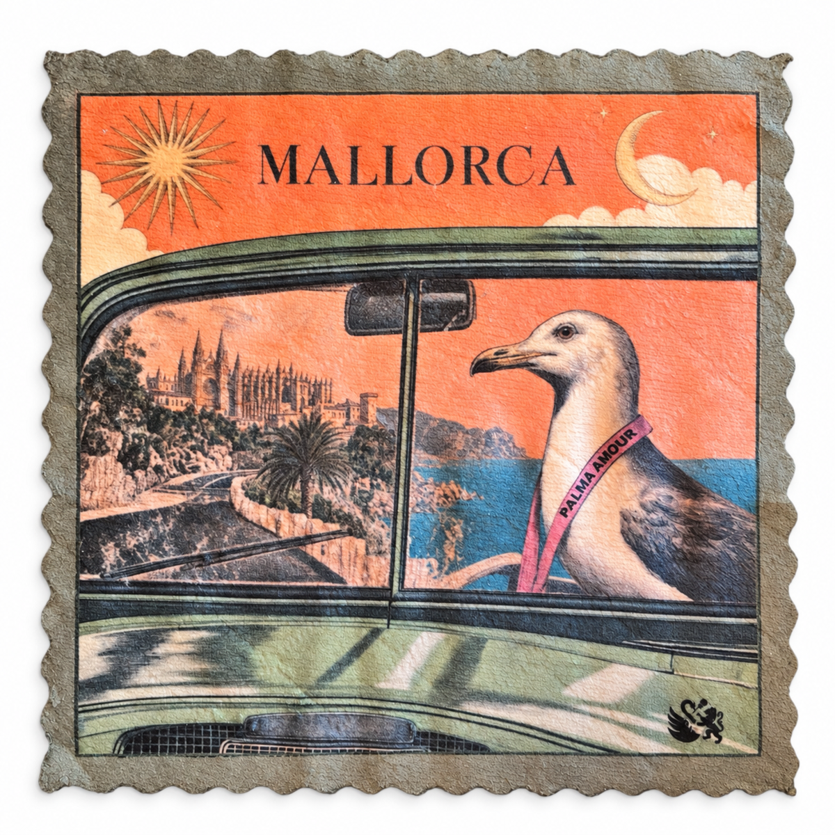 729. MALLORCA – PALMA AMOUR ROAD TRIP – Microfaser Putztuch