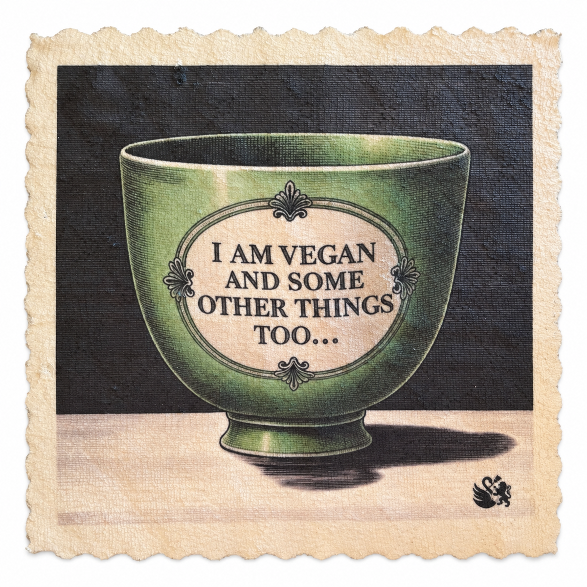 726. I AM VEGAN AND SOME OTHER THINGS TOO – Microfaser Putztuch