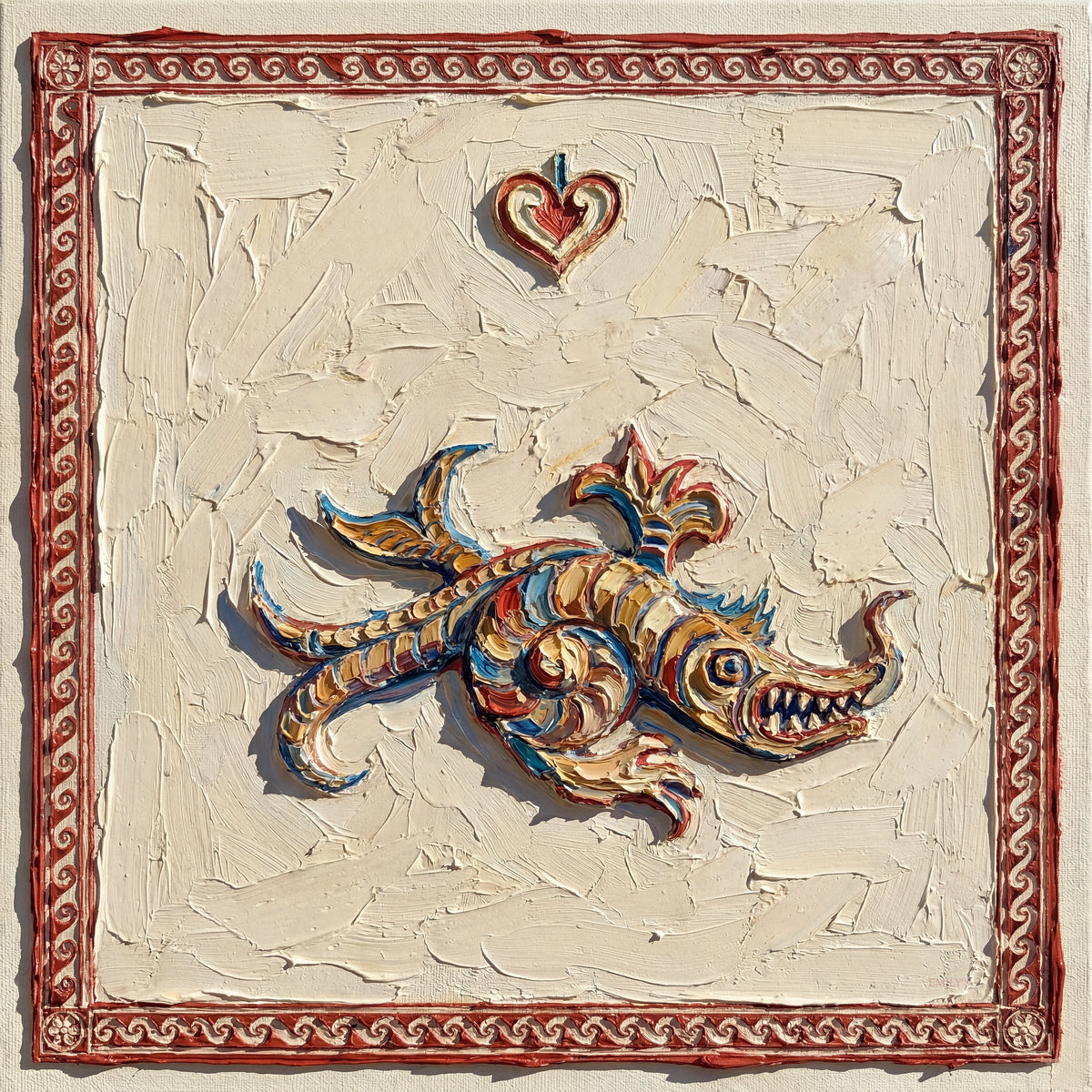 COTTON SGRAFFITI SEA CREATURE