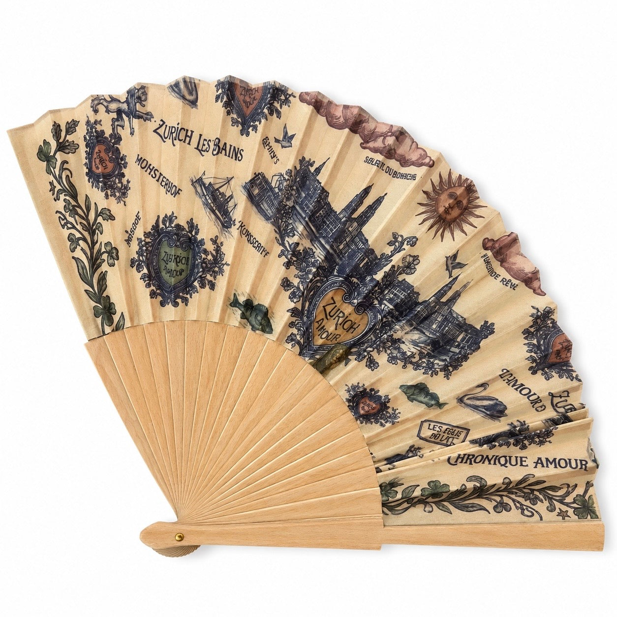 ZURICH AMOUR – HAND FAN