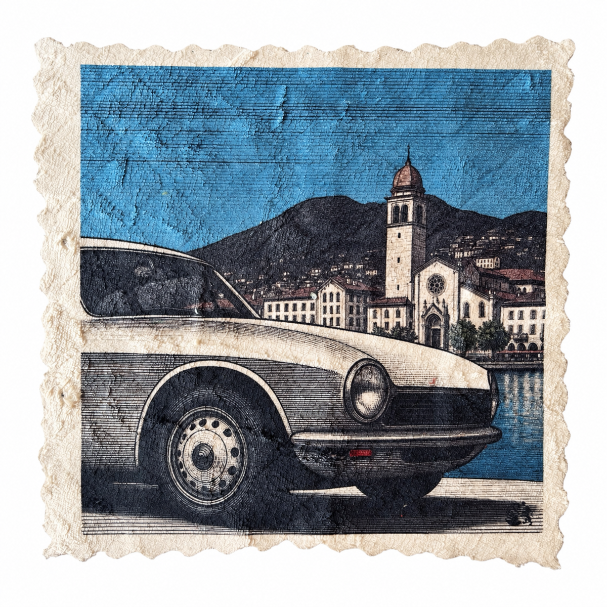 646. LUGANO CLASSIC CAR - Microfaser Putztuch