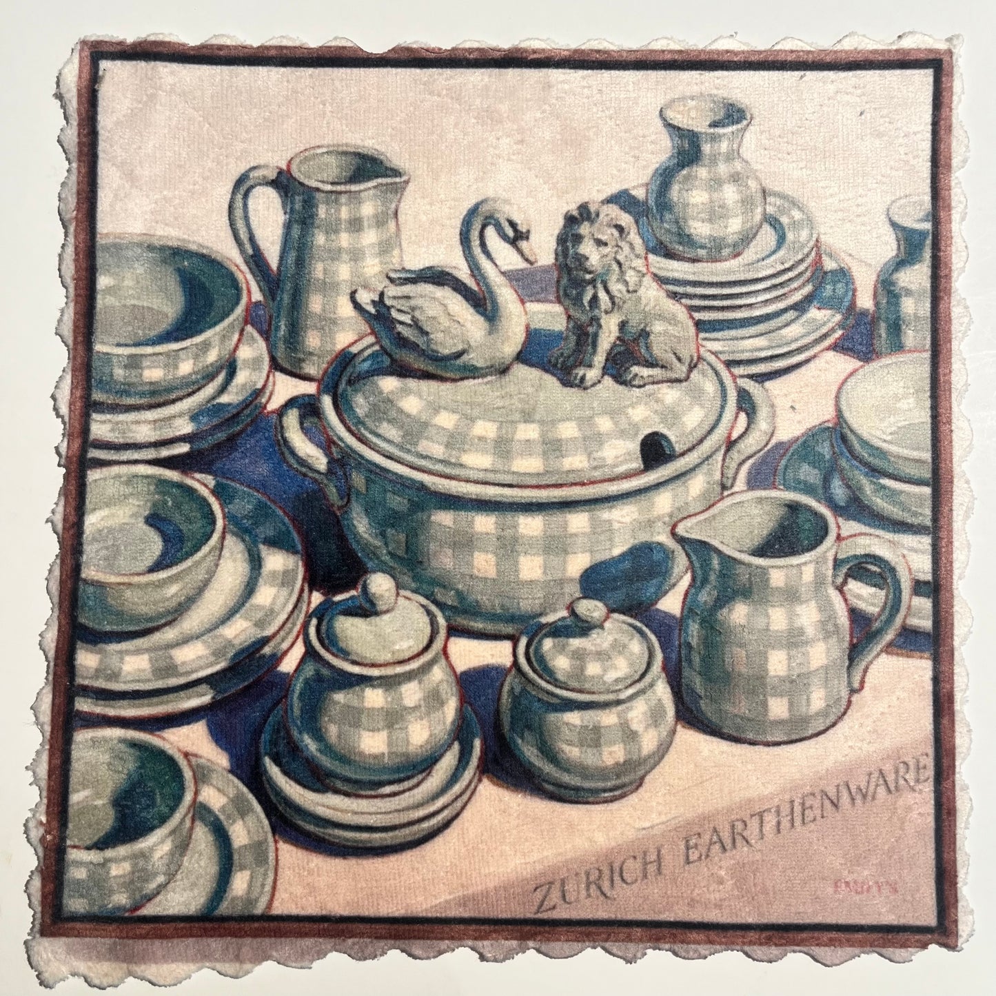 Zurich Sage Earthenware – Mikrofaser Reinigungstuch