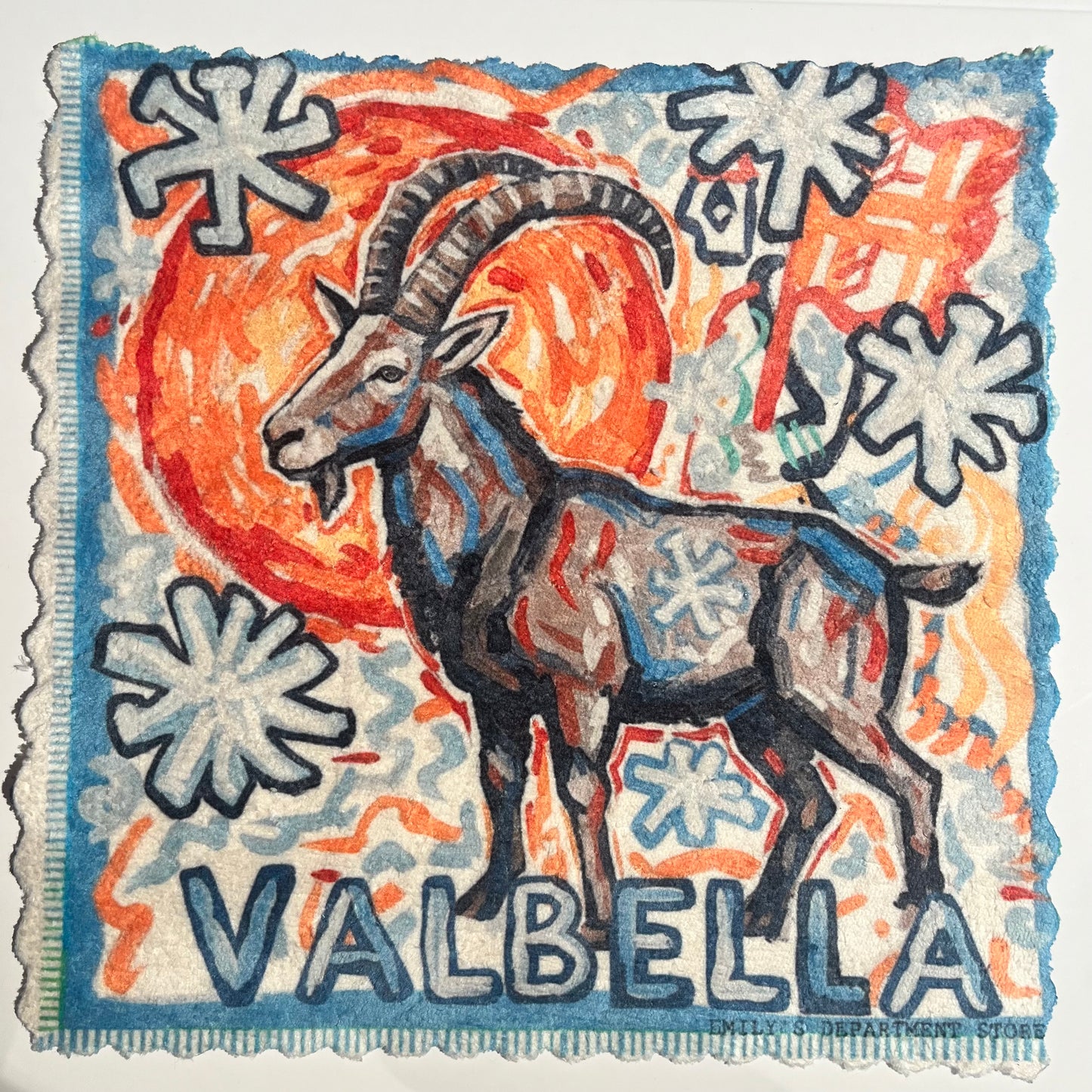 Valbella Alpine Ibex – Mikrofaser Reinigungstuch