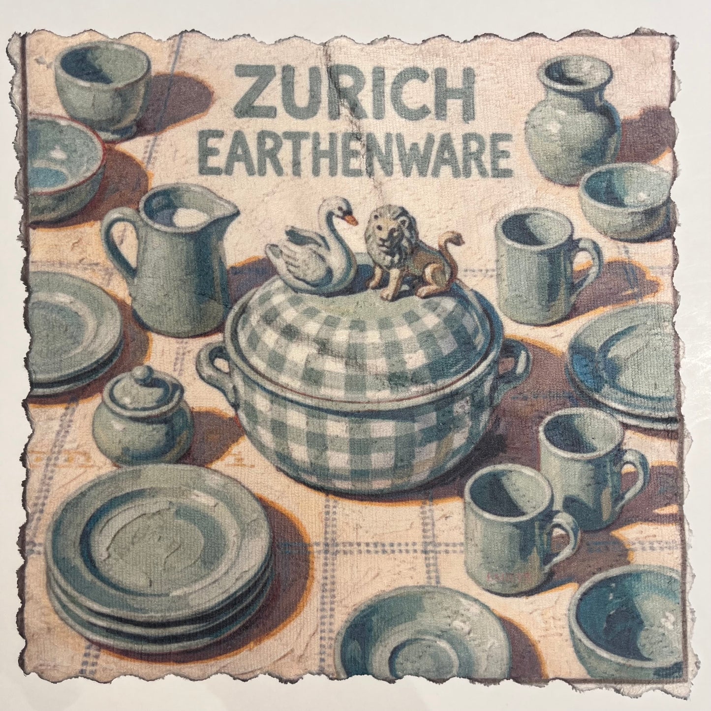 Zurich Earthenware – Mikrofaser Reinigungstuch
