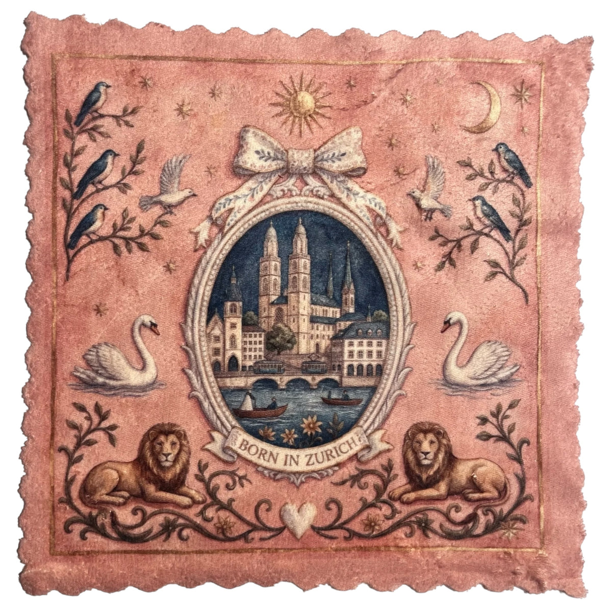 400. BORN IN ZÜRICH – Mikrofaser Putztuch