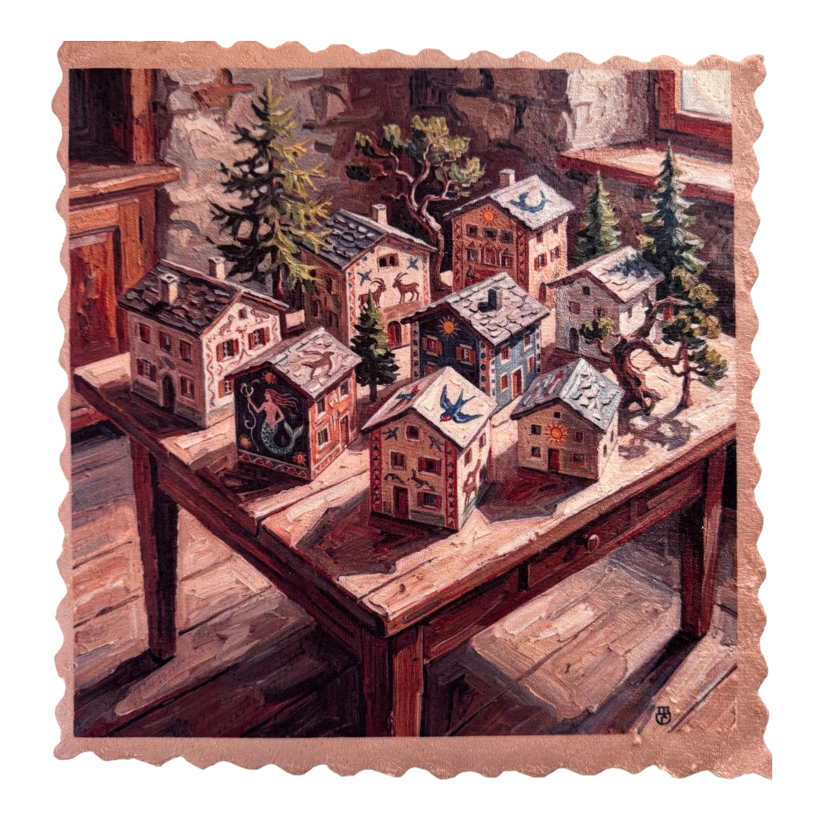 214. ENGADIN MINIATURE VILLAGE – Mikrofaser Putztuch