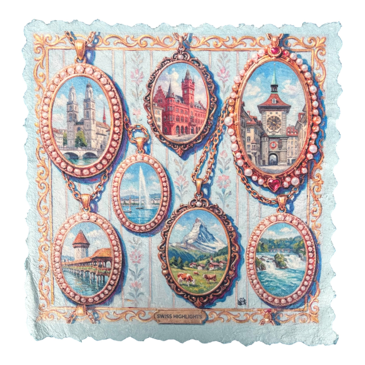 671. SWISS HIGHLIGHTS – Mikrofaser Putztuch