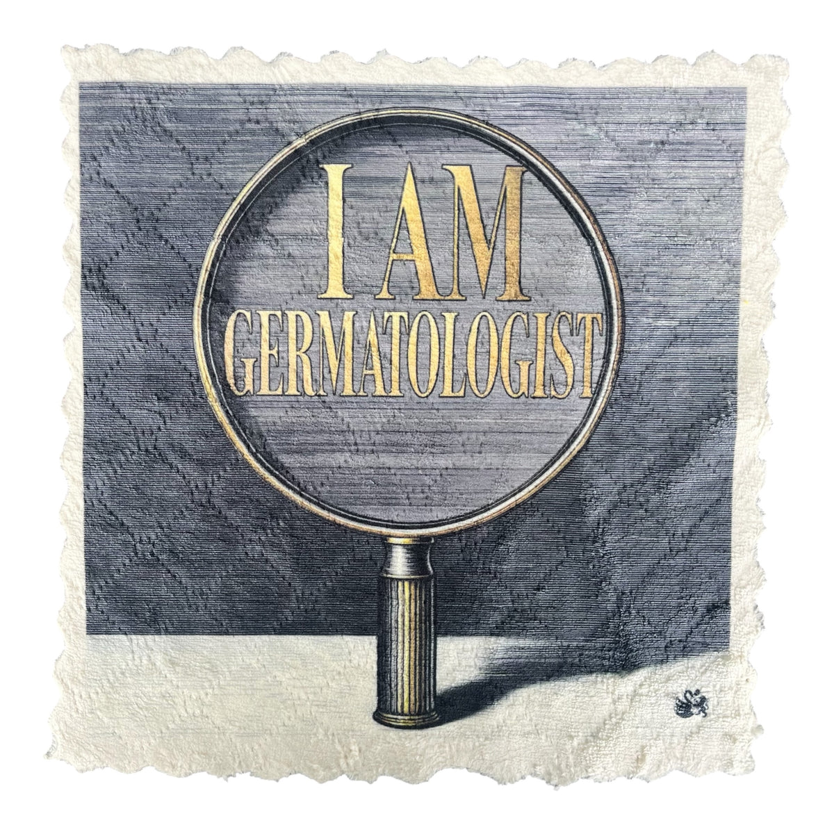 326. I AM GERMIATOLOGIST – Microfaser Putztuch