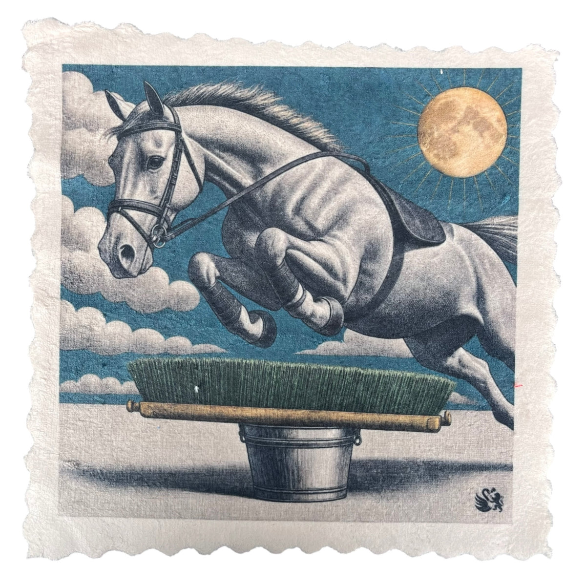678. EQUESTRIAN CLEANING JUMP – Microfaser Putztuch