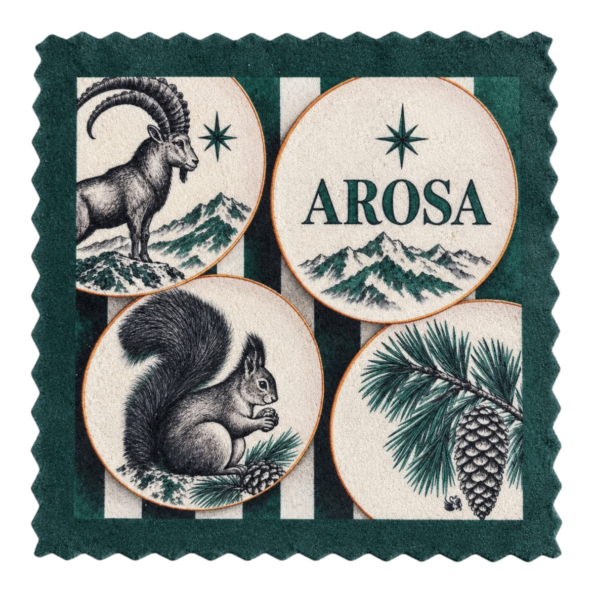 771. AROSA ALPINE – Microfaser Putztuch