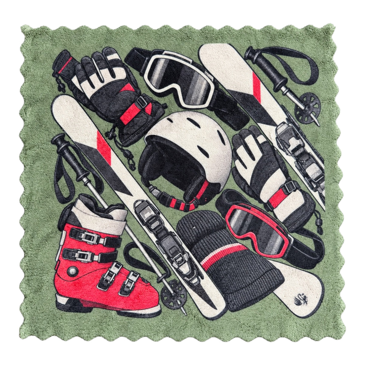 789. SKI CLEANING CLUB – Microfaser Putztuch