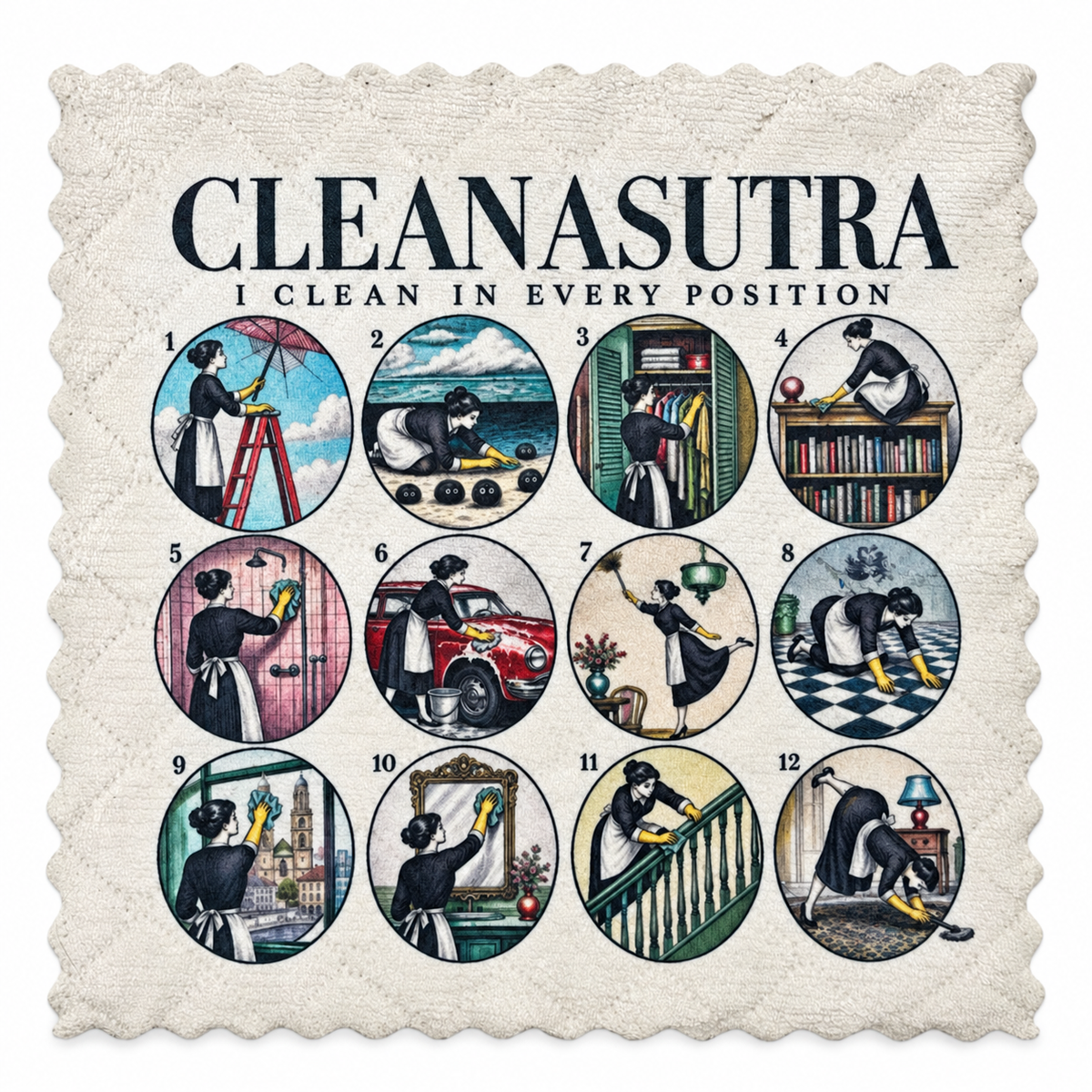 806. CLEANASUTRA CLEANING CLUB – Microfaser Putztuch