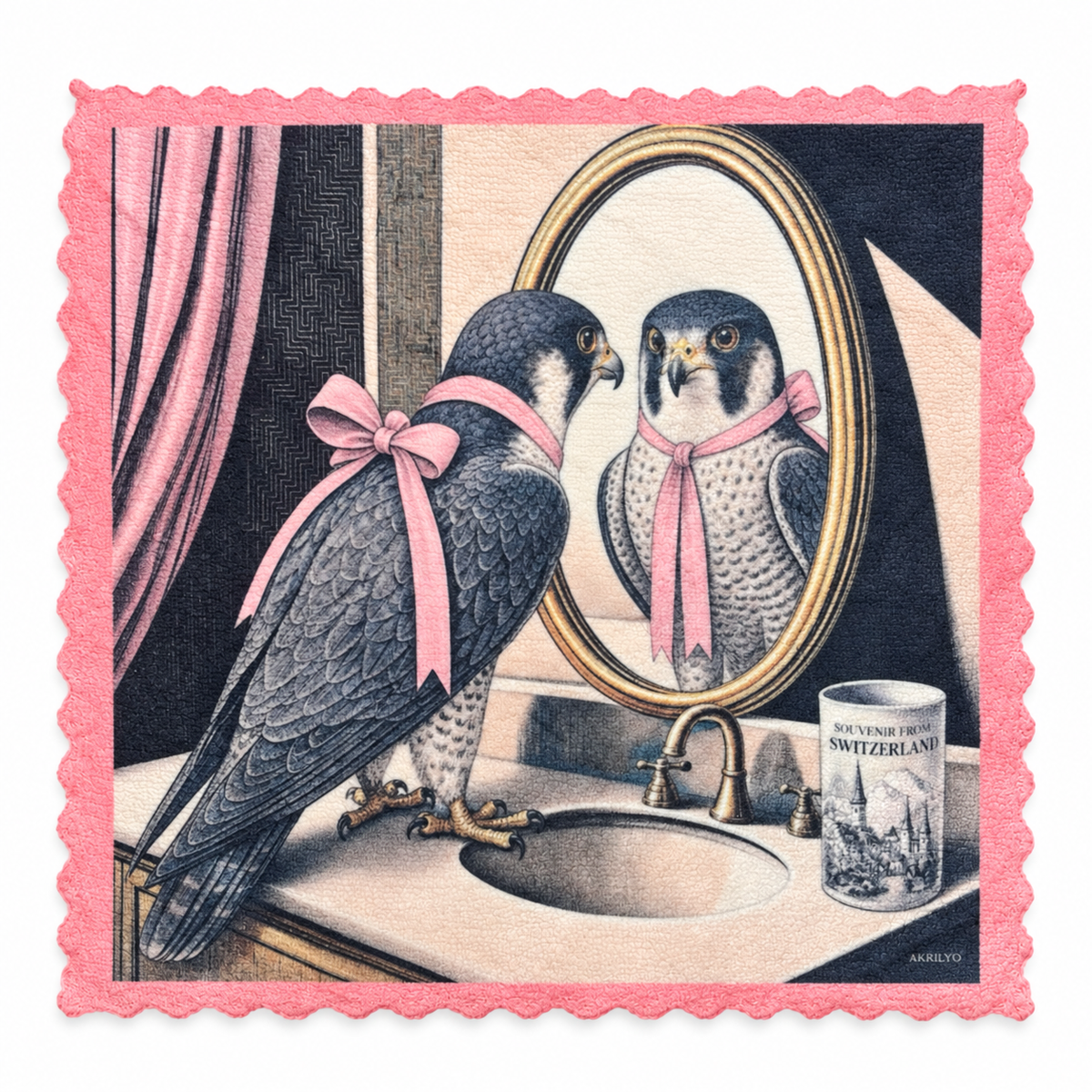705. SWISS CLEAN FALCON – MIRROR BEAUTY – Microfaser Putztuch