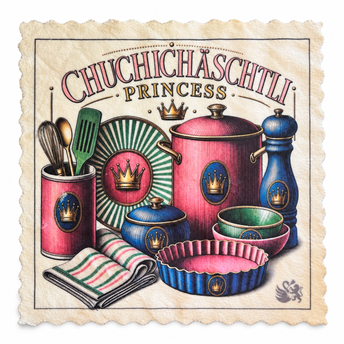 728. CHUCHICHÄSCHTLI PRINCESS – Microfaser Putztuch
