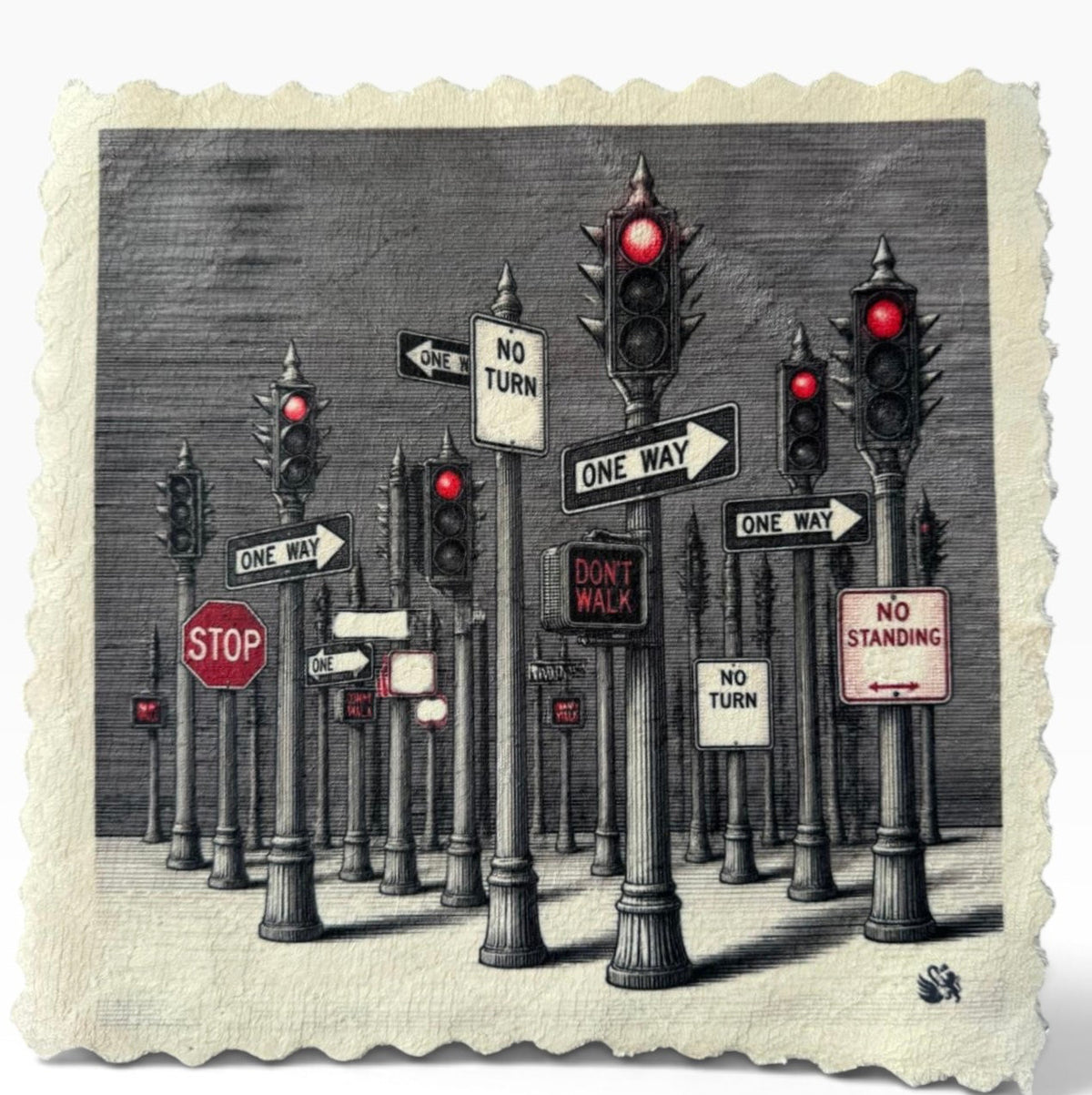 598. CITY SIGNALS – Mikrofaser Putztuch