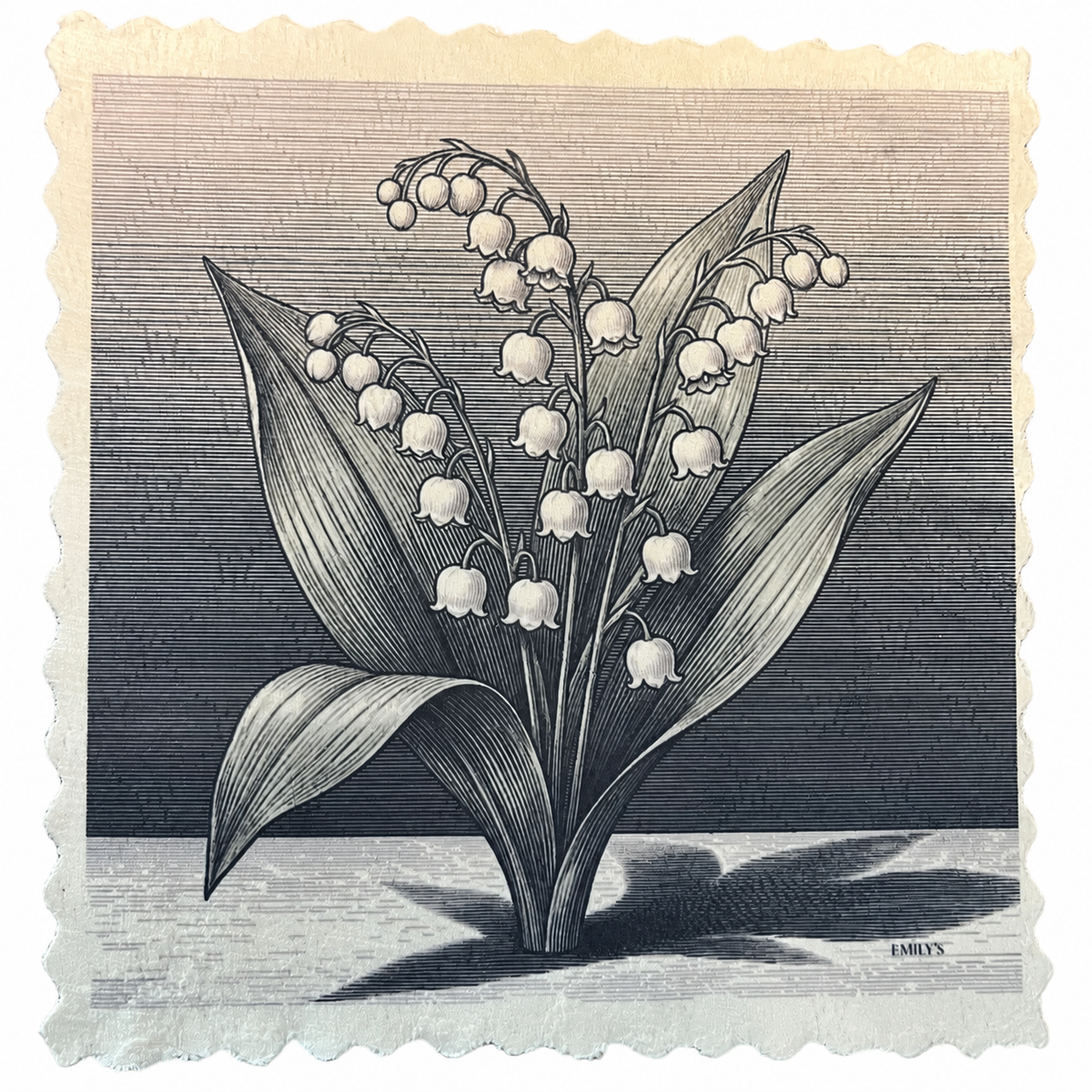 318. GRAPHIC LILY OF THE VALLEY