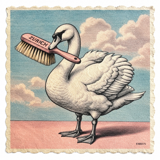 96. ZÜRICH SWAN CLEANING CLUB – Mikrofaser Putztuch