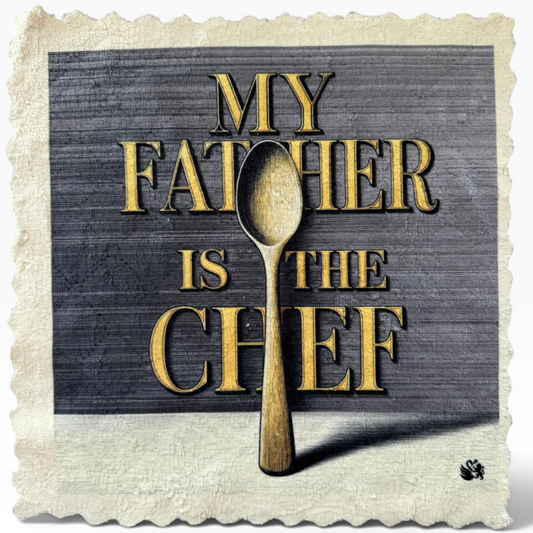 604. MY FATHER IS THE CHEF – Mikrofaser Putztuch