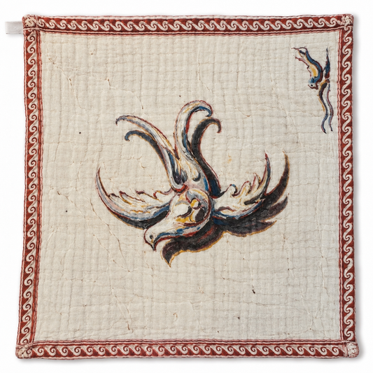 COTTON SGRAFFITI BIRDS