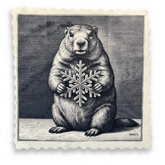 323. GRAPHIC MARMOT