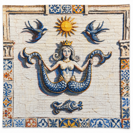 COTTON SGRAFFITI MERMAID
