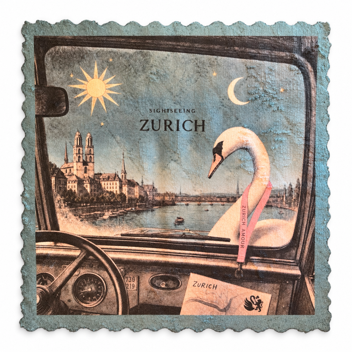 730. ZÜRICH SIGHTSEEING – Microfaser Putztuch