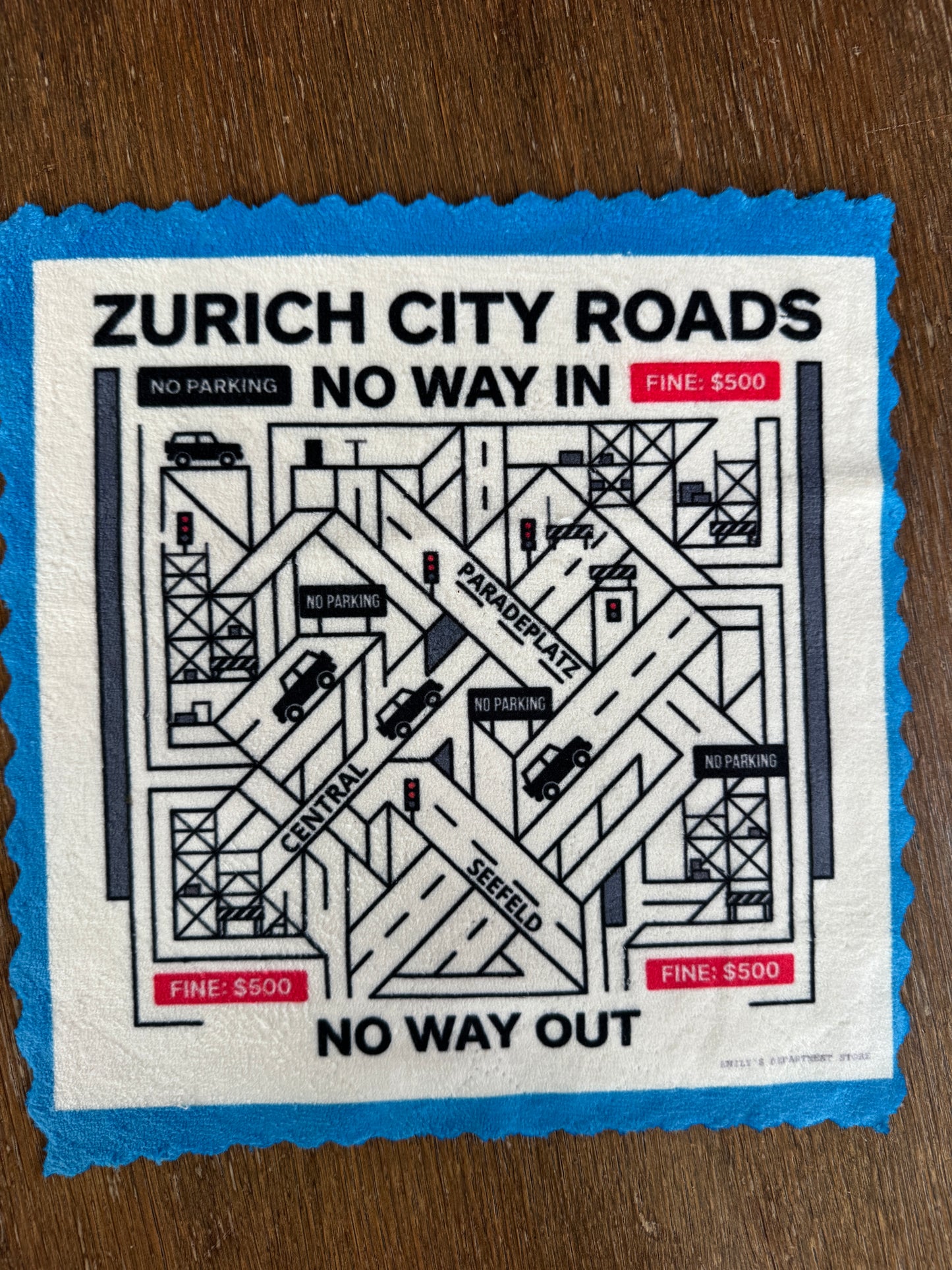 NO WAY IN. NO WAY OUT