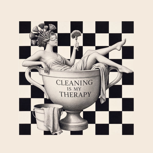 CLEANING IS MY THERAPY