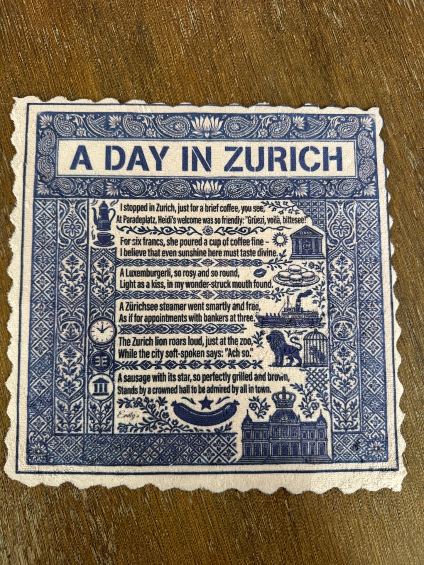 A DAY IN ZURICH