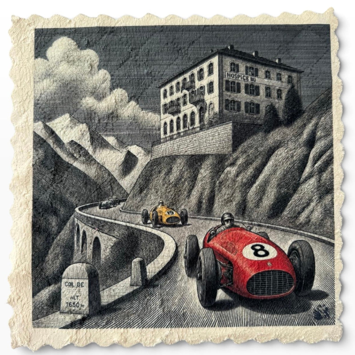 585. ALPINE GRAND PRIX – Mikrofaser Putztuch