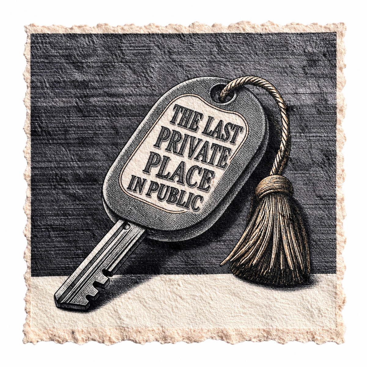 653. THE LAST PRIVATE PLACE – Mikrofaser Putztuch