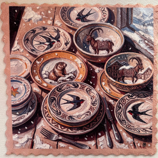 210. MOUNTAIN PLATE