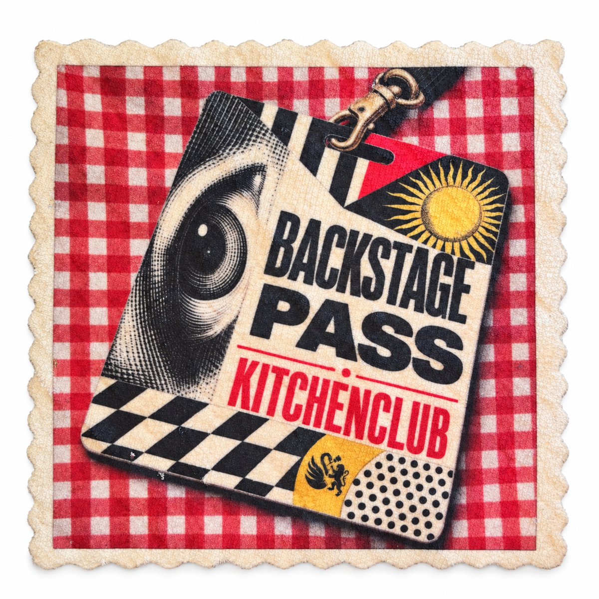 731. BACKSTAGE PASS KITCHEN CLUB – Microfaser Putztuch