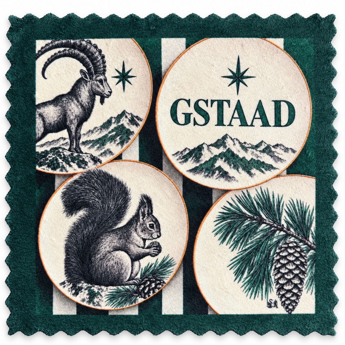 781. GSTAAD ALPINE – Microfaser Putztuch