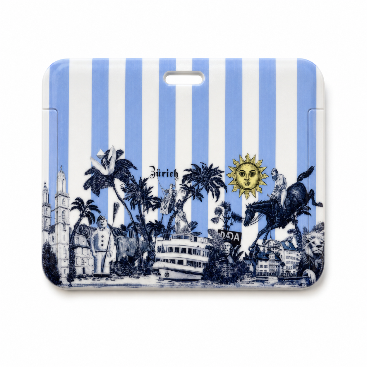 BLUE STRIPES ZURICH – LUGGAGE TAG