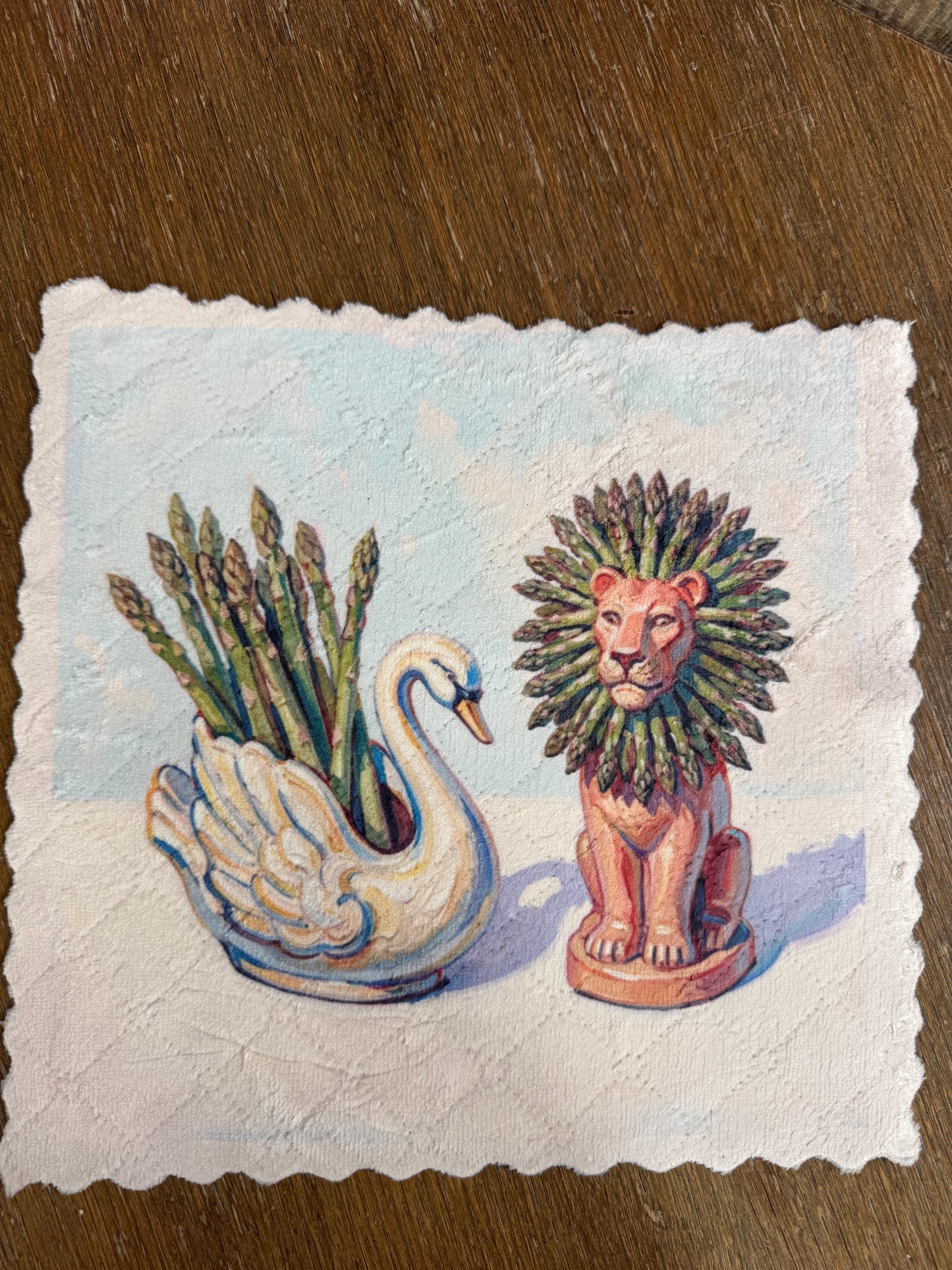 ASPARAGUS SWAN