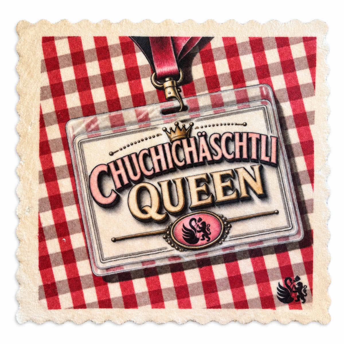 725. CHUCHICHÄSCHTLI QUEEN – Microfaser Putztuch