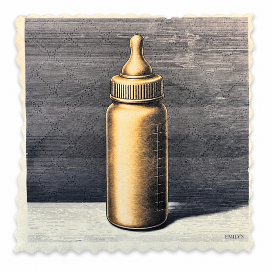 75. GOLDEN BABY BOTTLE