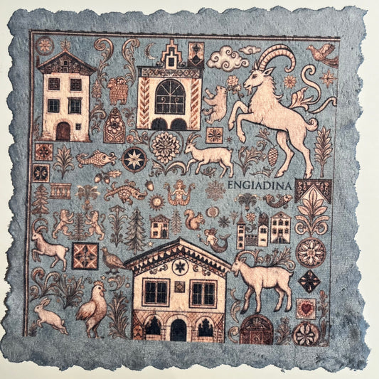 Engadin Symbols Light Blue