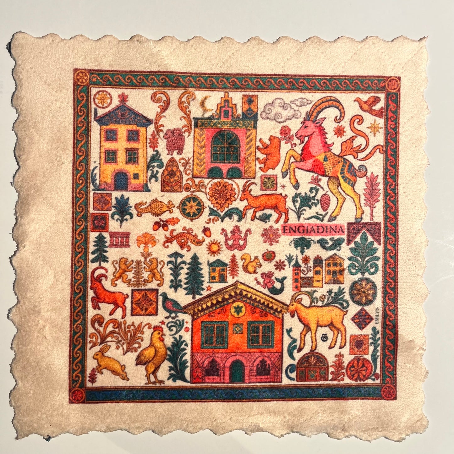Engiadina Folk Heritage – Alpine Symbols Edition