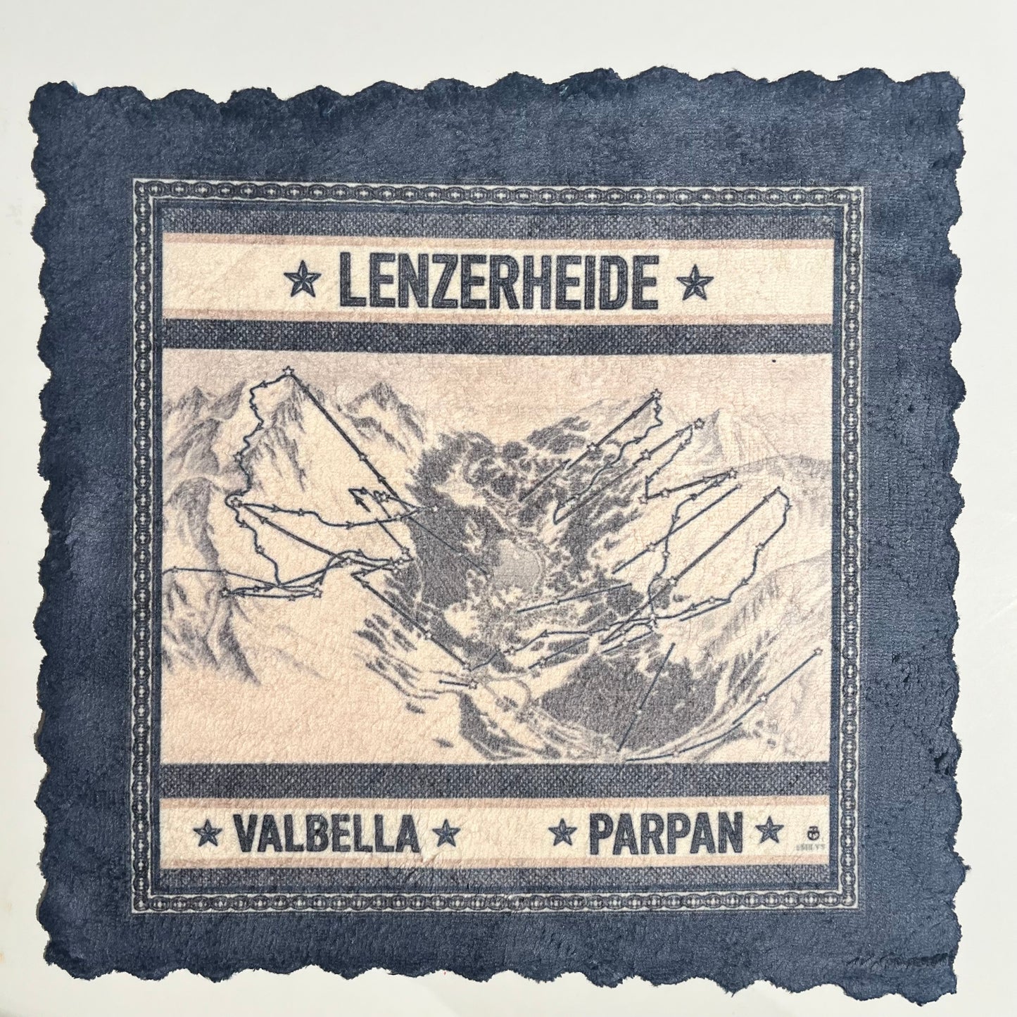 Lenzerheide Alpine Map