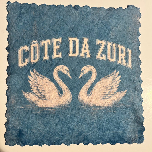 Côte da Züri Schwäne Blau