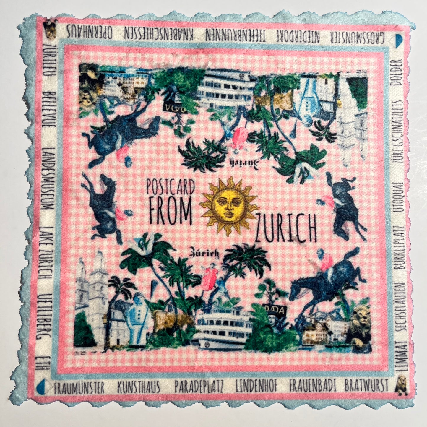 Postcard from Zurich – Mikrofaser Reinigungstuch