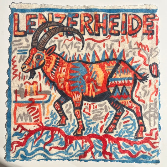 Lenzerheide Alpine Ibex – Mikrofaser Reinigungstuch