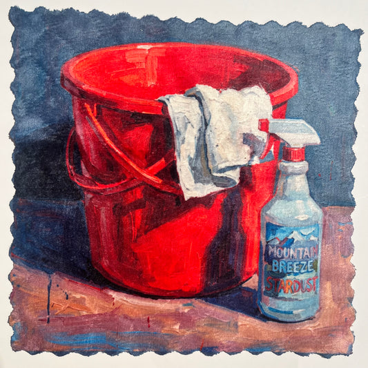 Bucket & Mountain Breeze | Mikrofaser Putztuch