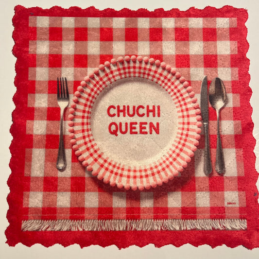 Chuchi Queen Red | Mikrofaser Putztuch