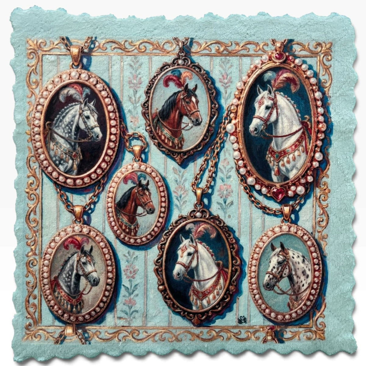 HORSE JEWELS – Mikrofaser Putztuch