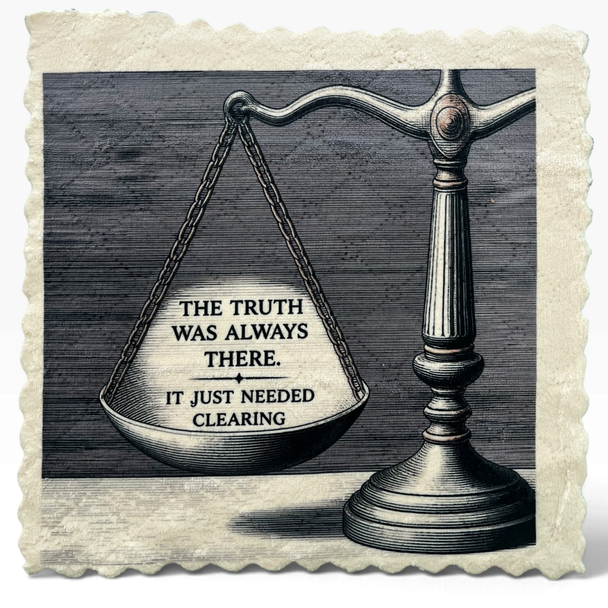 THE TRUTH NEEDED CLEANING – Mikrofaser Putztuch