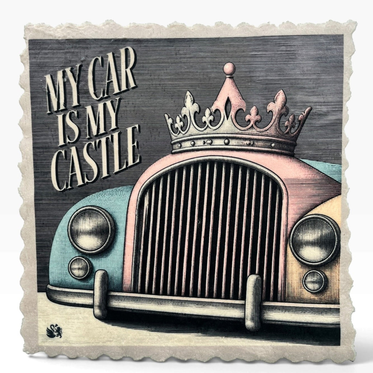 MY CAR IS MY CASTLE – Mikrofaser Putztuch