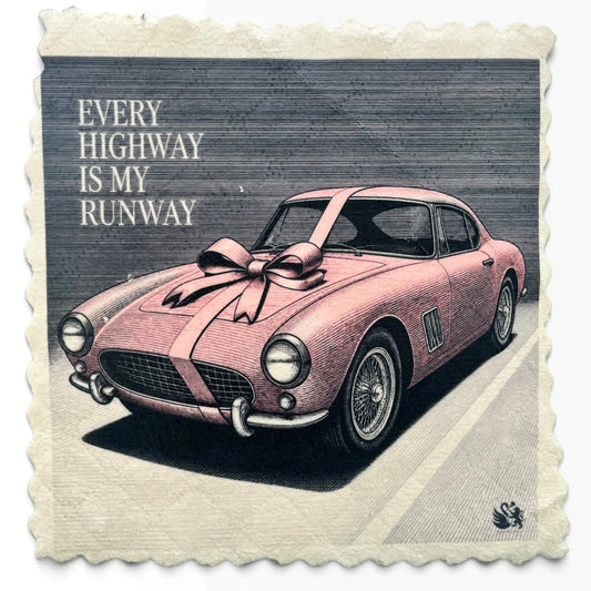 608. EVERY HIGHWAY IS MY RUNWAY – Mikrofaser Putztuch